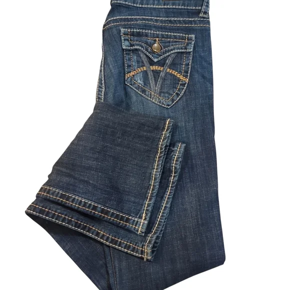 Kut From The Kloth Women's Blue Flared Jeans - Picture 6 of 6